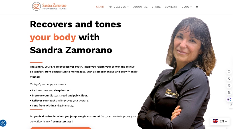 Sandrazamorano Yoga e Pilates DigitallySara lavoro SEO per VisitScotland.com